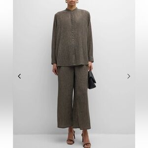 Eileen Fisher
Crinkled Button-Down Shirt